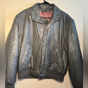 Mackage Gray and Pink Quilted Jacket